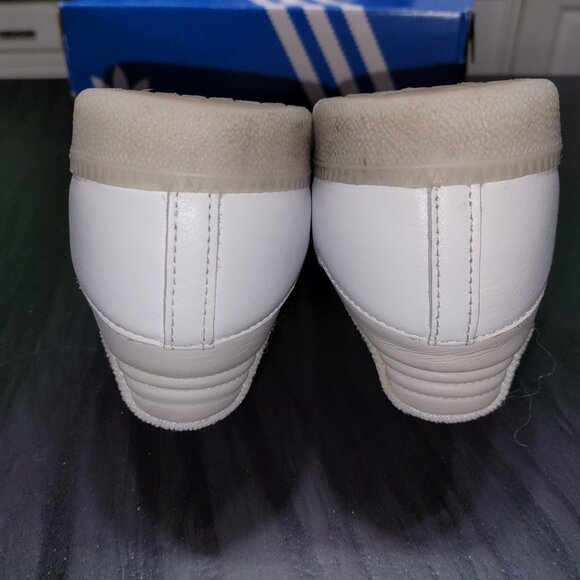 Adidas Samba Men's Sz 9.5/Women's Sz 10.5 OG Trainers in White and Grey JI3206 - Picture 11 of 16